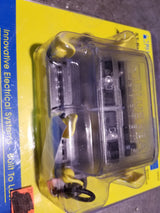Blue Sea 5056100 Fuse Block ST Blade H2O 4 Circuit Fuse