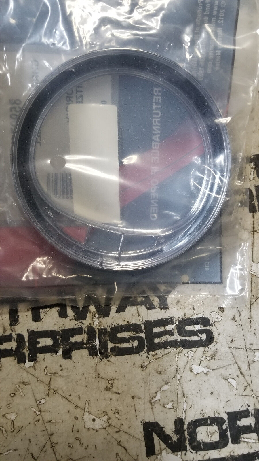 8590743 Mercury Marine Smartcraft Chrome Bezel 85MM SC1000 Mercmonitor Systems