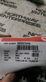 3882346 CUMMINS OIL TRANSFER TUBE