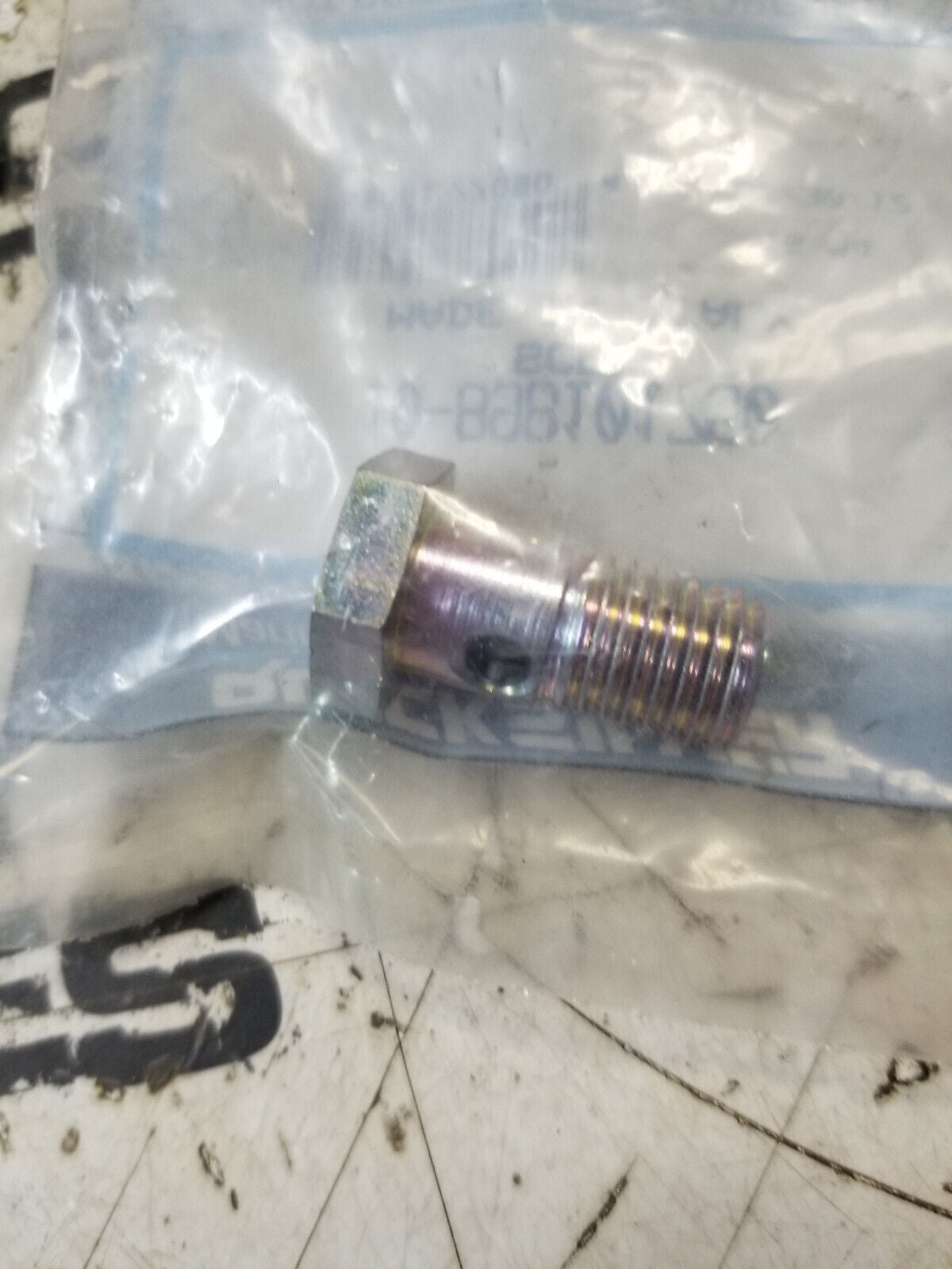 LOT OF 2PC - MERCURY QUICKSILVER 10-898101750 BOLT
