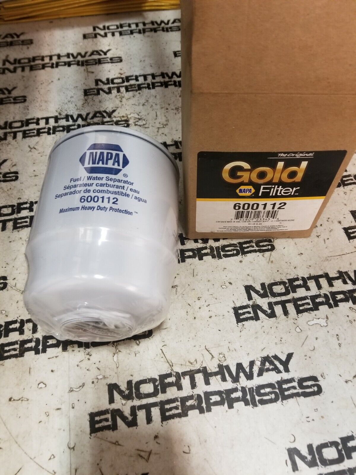 NAPA Gold Fuel Water Separator Part No 600112