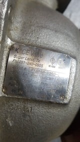 KACE VALVE F1R150-33RG-L BALL VALVE SIZE 4" ANSI 150 CWP 275 BODY CF8M