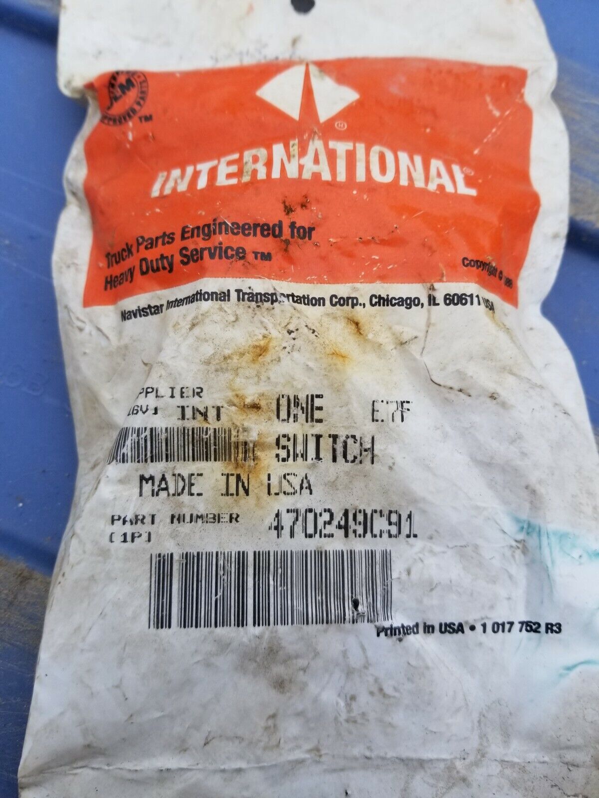 470249C91 INTERNATIONAL SWITCH
