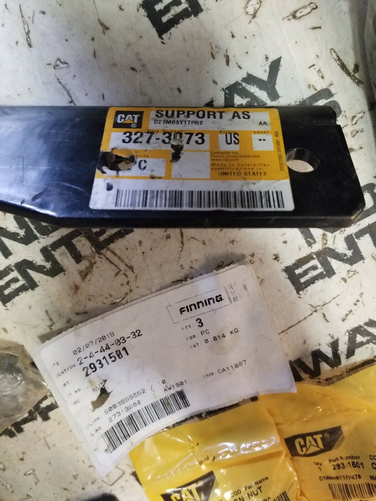 394-9459: Mirror Assembly, WITH BRACKET 327-3073