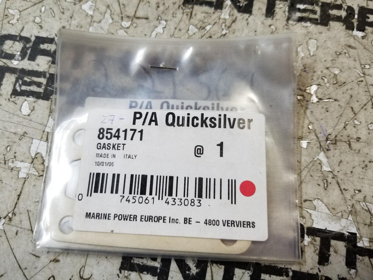 LOT OF 4PC - MERCURY QUICKSILVER GASKET 854171