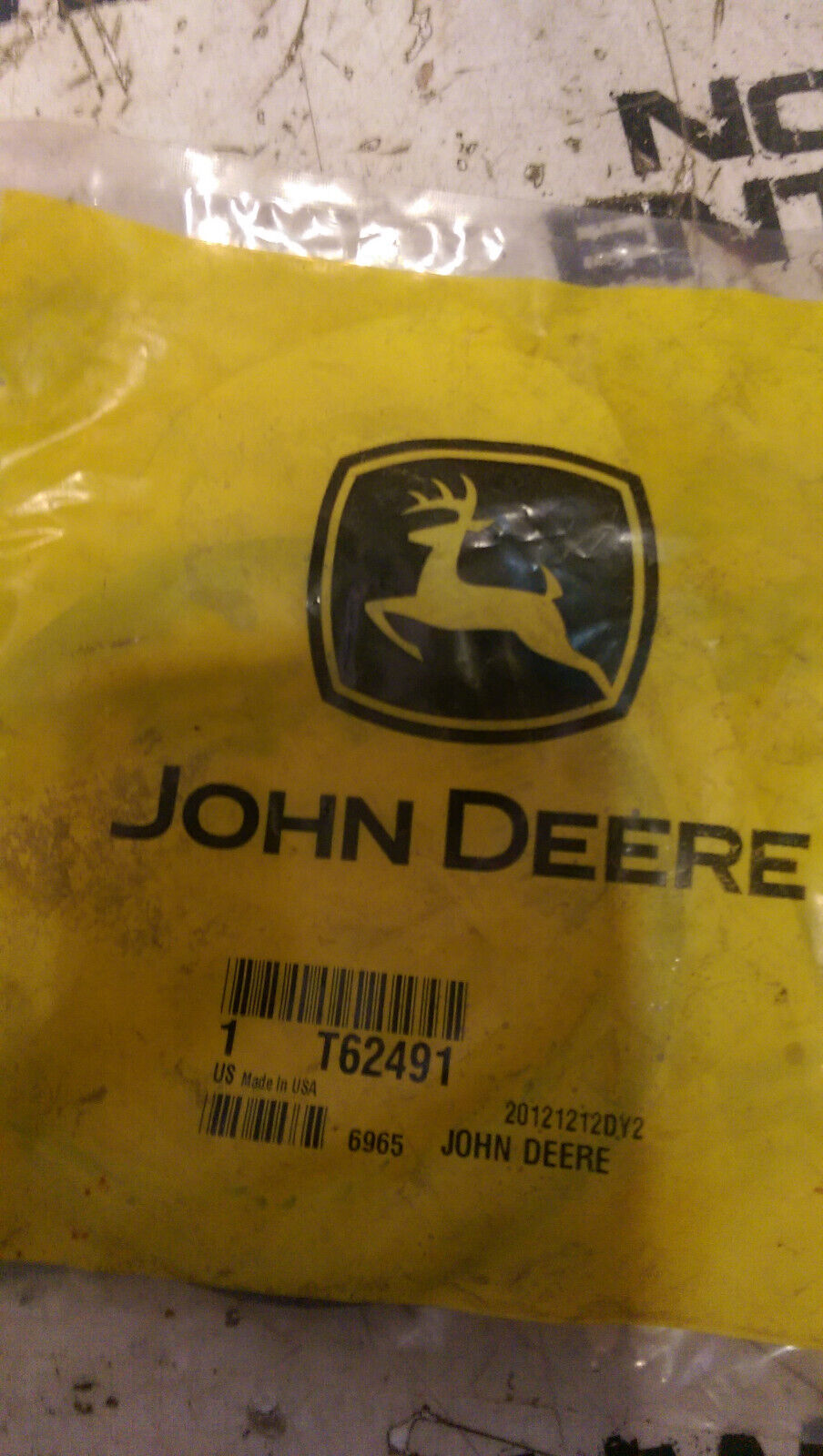 JOHN DEERE T62491 ORING