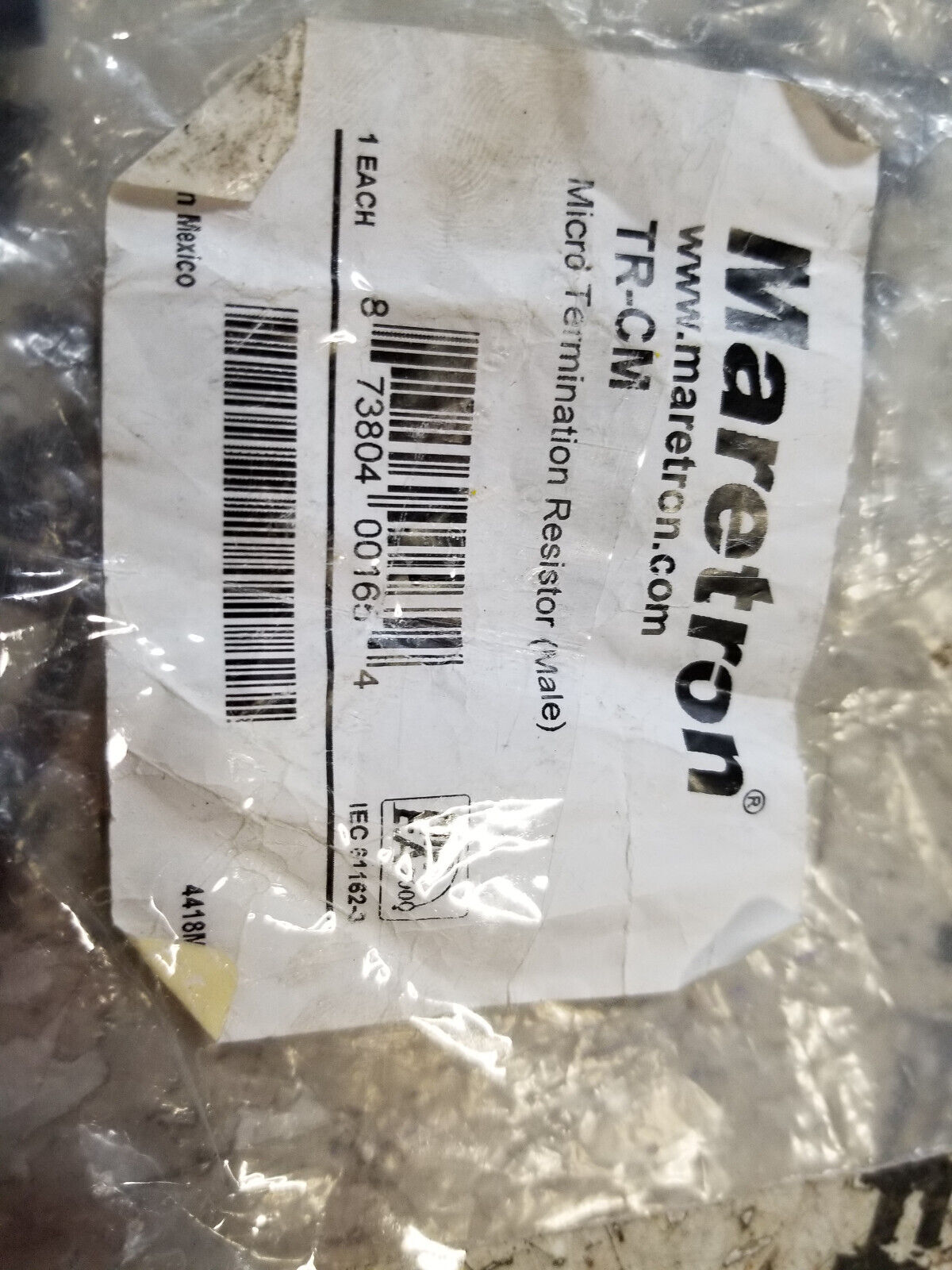 Maretron Micro Termination Resistor Male TR-CM