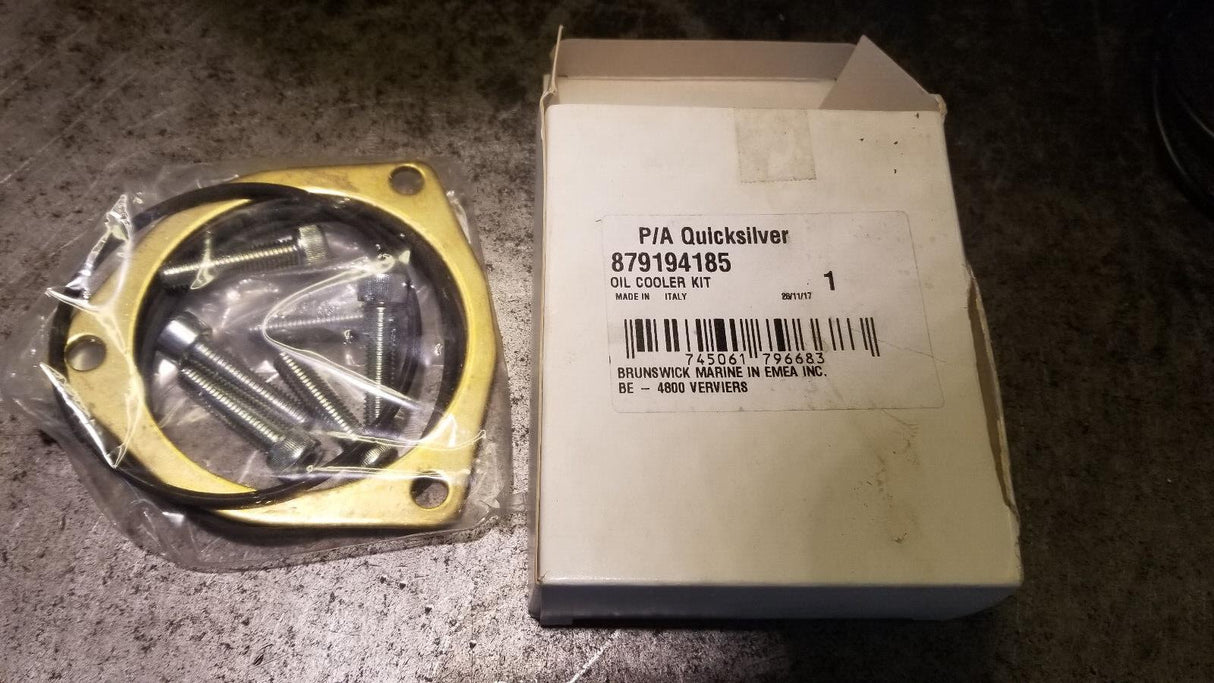 Mercury Mercruiser Quicksilver 879194185 Oil Cooler Kit