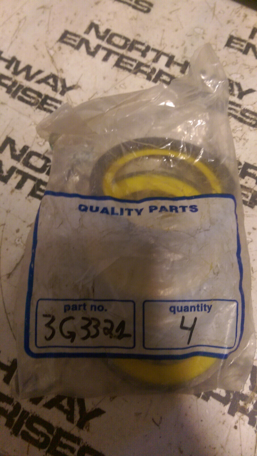 CATERPILLAR SEAL 3G3321 3G-3321 LOT OF 4 SEALS