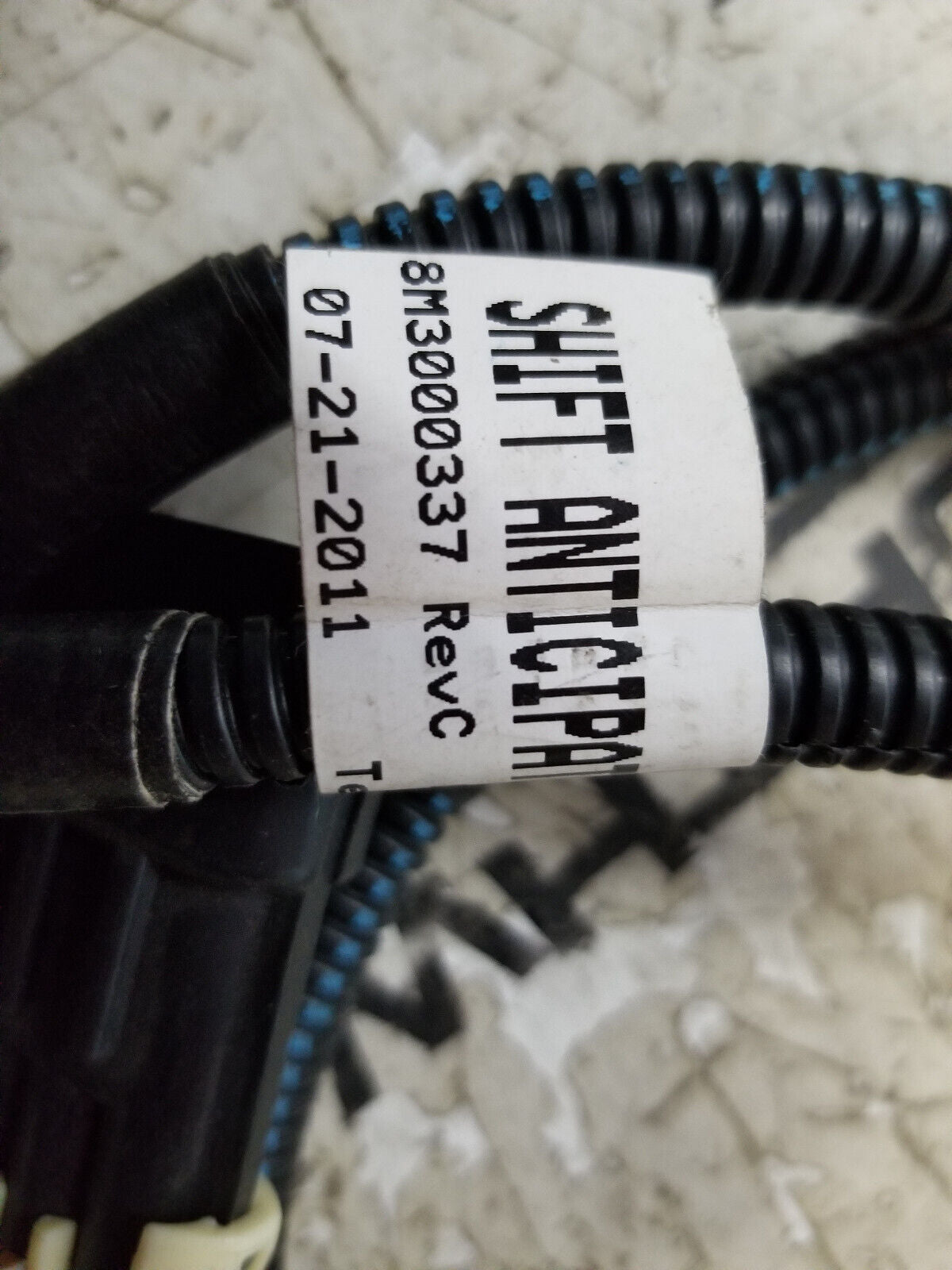 MERCURY HARNESS 8M300337 4941523 SHIFT HARNESS