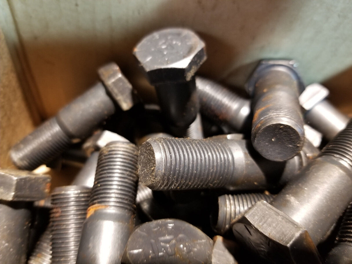 BOX OF 42 BOLTS - 6V-0937 CATERPILLAR 6V0937  5/8-18  Thread 53mm Long Bolt