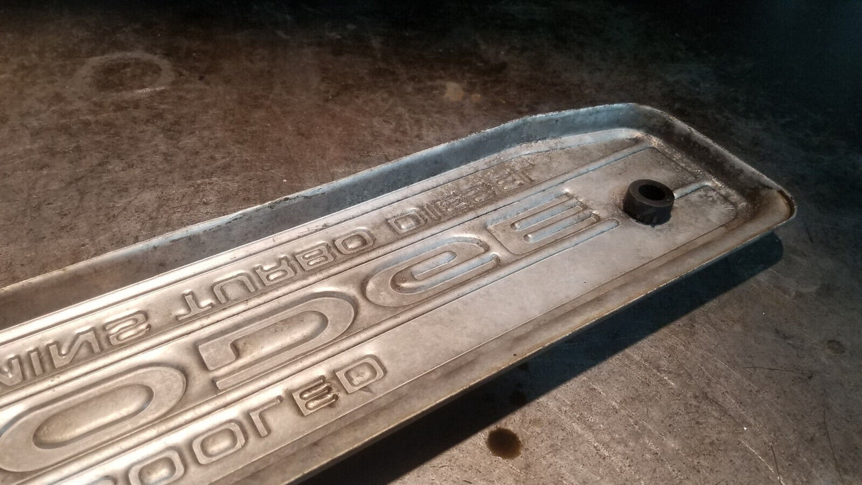 Engine Valve Cover Top Plate Trim 94-98 12 Valve Dodge Ram Cummins Diesel 5.9L