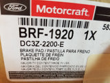 BRF-1920 FORD Motocraft Brake Pad Set  DC3Z-2200-E