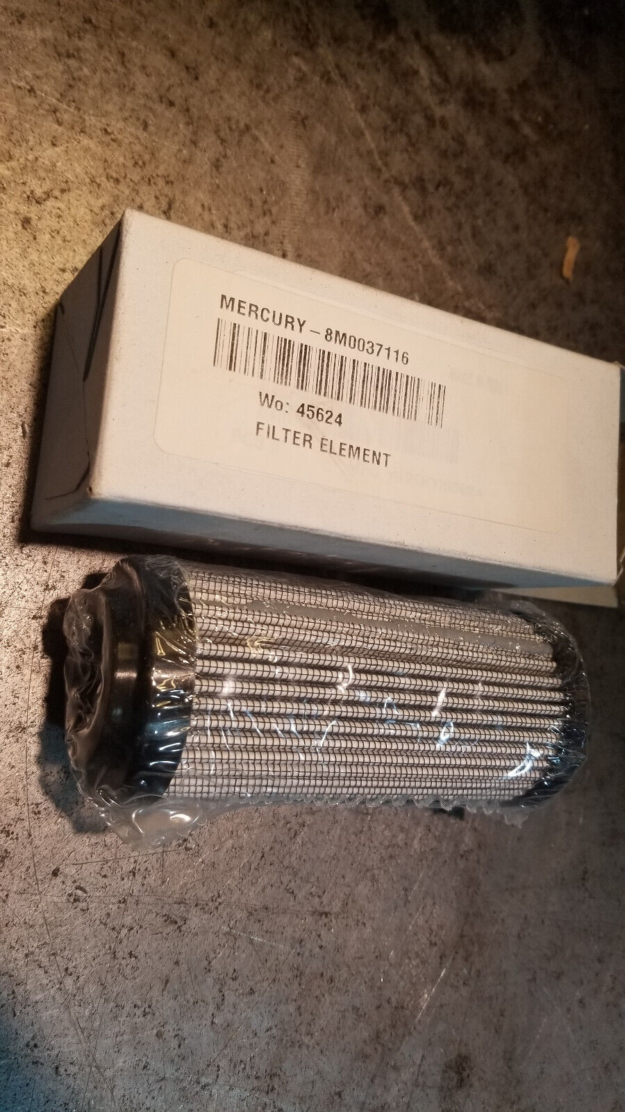 8M0037116 MERCURY FILTER ELEMENT