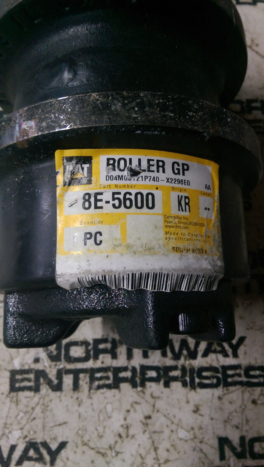 OEM Caterpillar 8E5600 Top Carrier Track Roller Fits Caterpillar 8E-5600