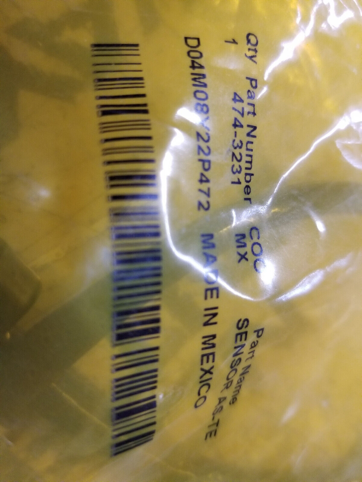 474-3231 Sensor Assembly-Temperature 4743231