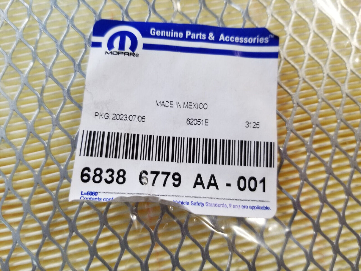 2019-2022 RAM 1500 AIR CLEANER ELEMENT OEM NEW MOPAR GENUINE 68386779AA