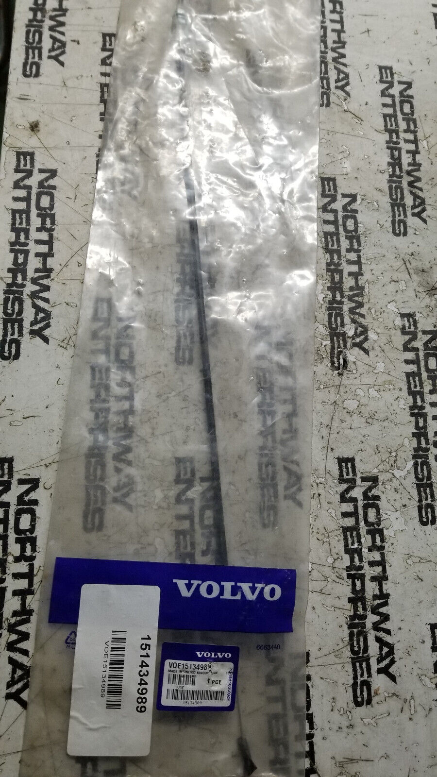 15134989 GENUINE VOLVO CONTROL WIRE CABLE VOE15134989 VOLVO A40 A35 A25