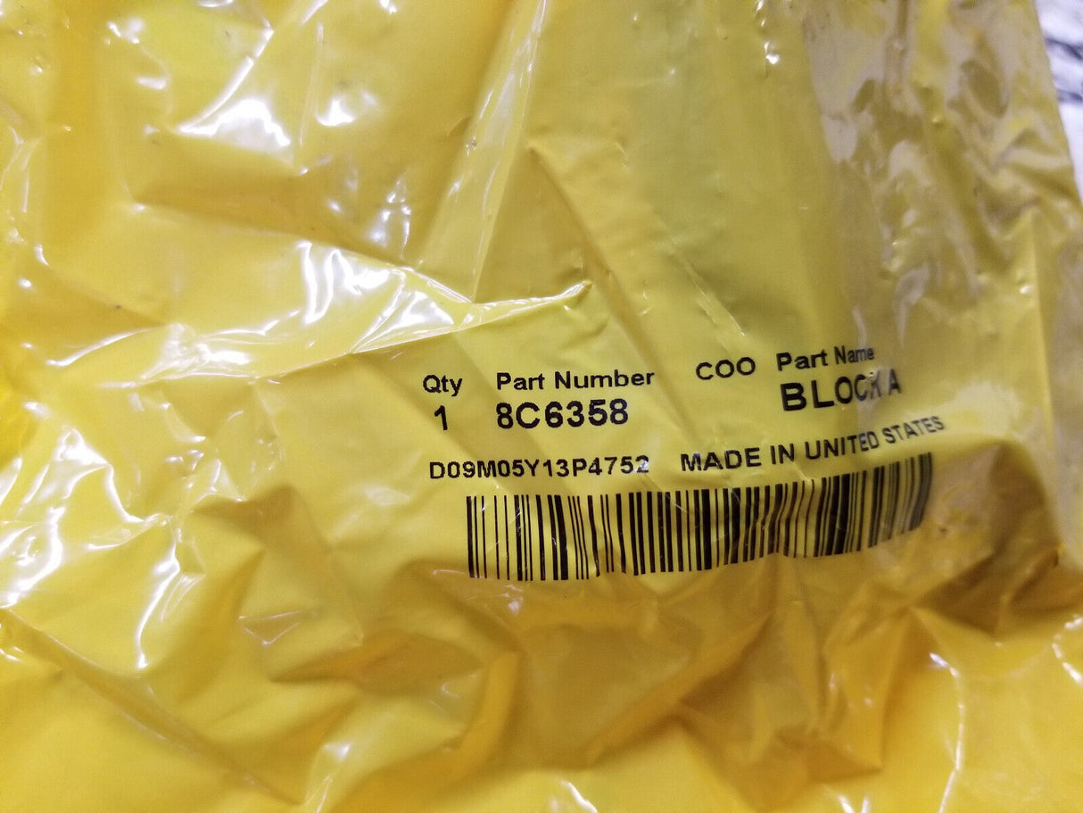 8C-6358 CATERPILLAR 8C6358 CAT BLOCK
