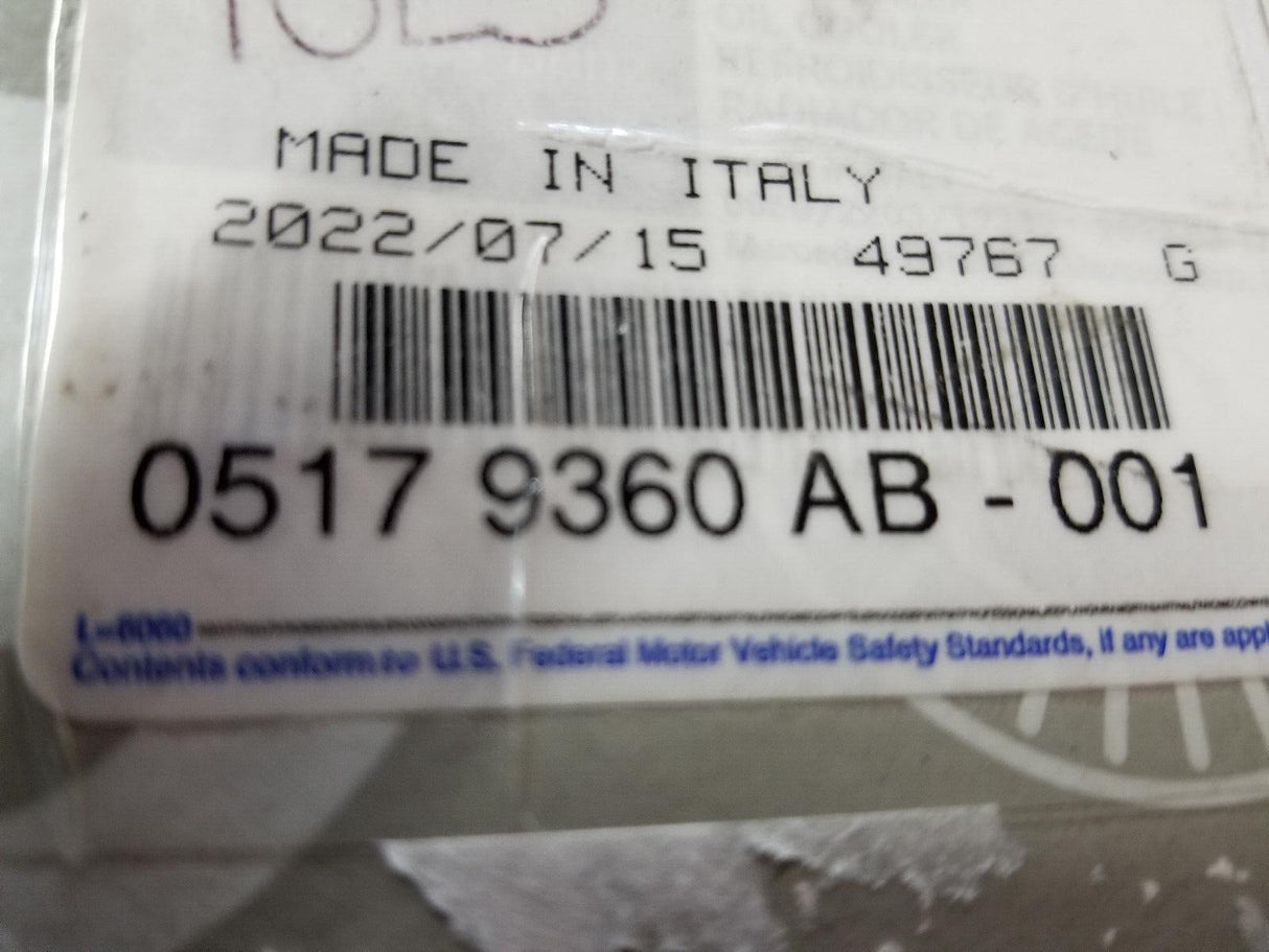 05179360AB OEM MOPAR OIL COOLER
