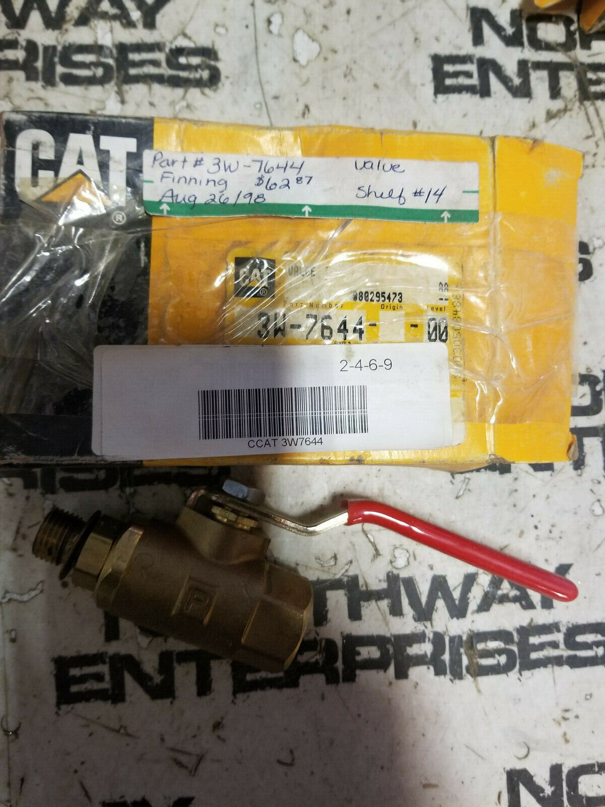 3W-7644 CATERPILLAR VALVE