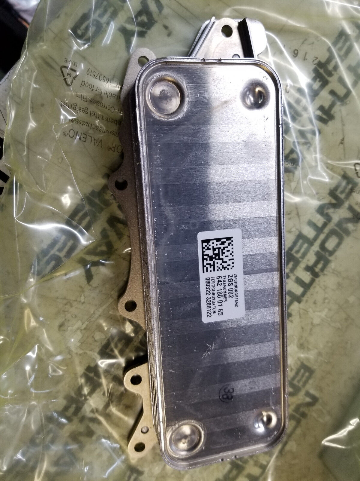 05179360AB OEM MOPAR OIL COOLER