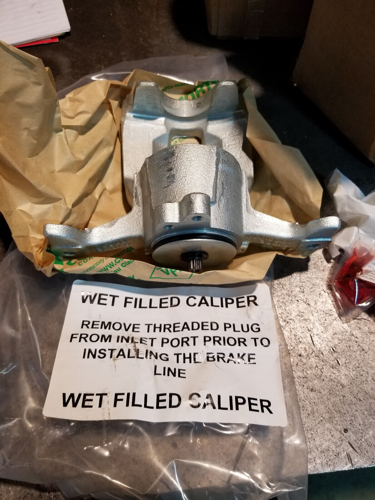 2018-2020 FORD F150 OEM.DISC BRAKE CALIPER HOUSING-PASSENGER,REAR BRCF447