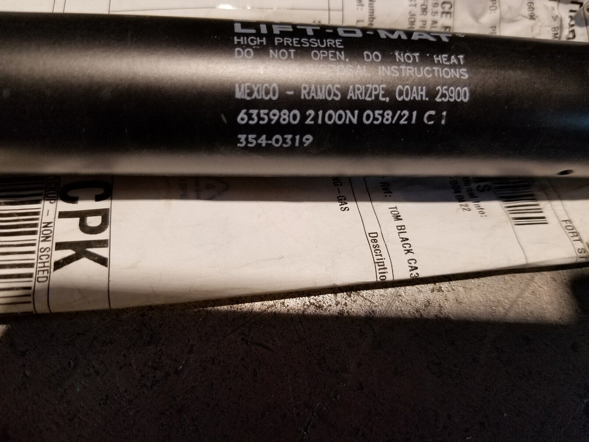 354-0319 Caterpillar 765.5mm Maximum Length Gas Spring 3540319
