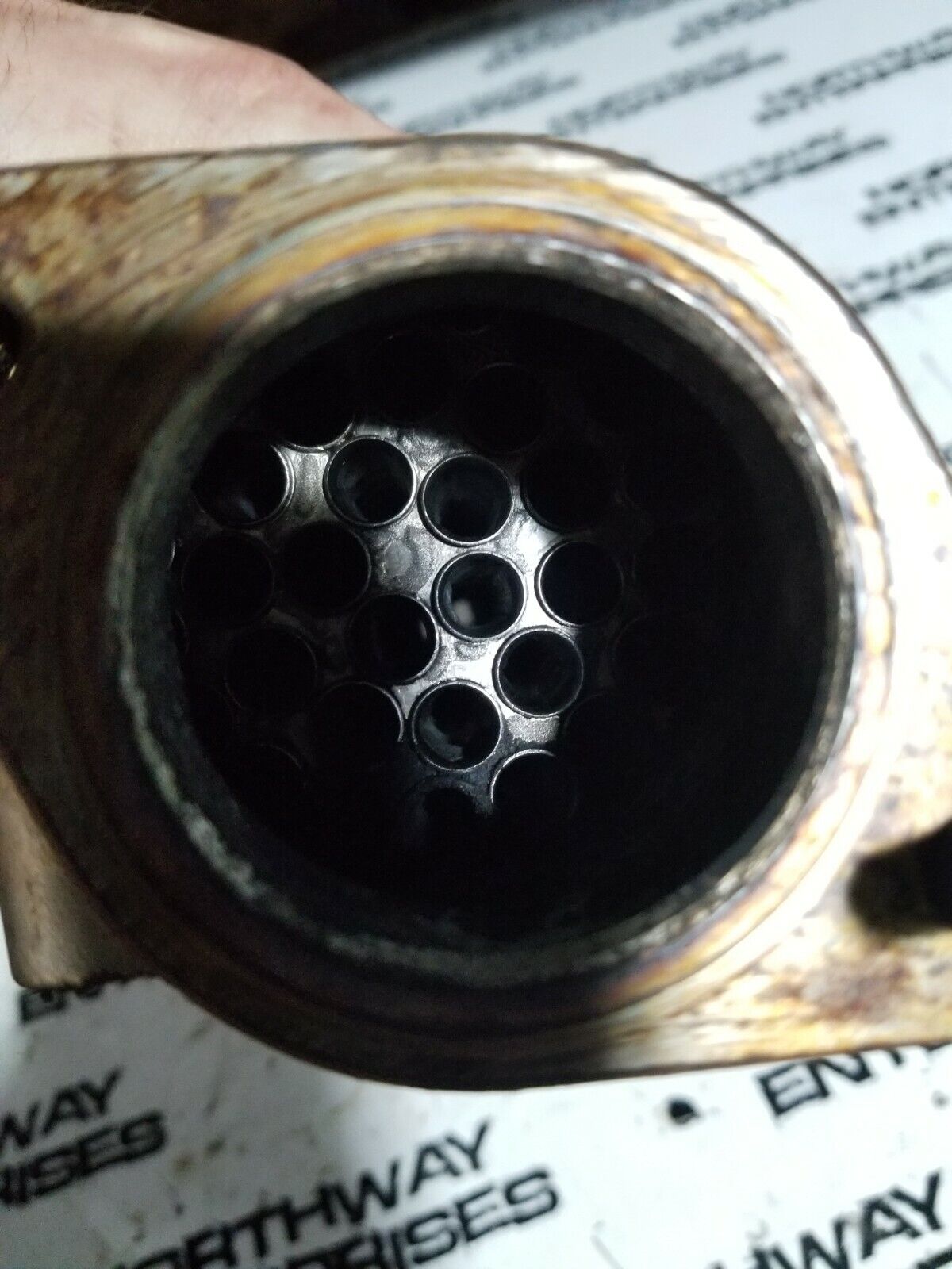 07 2007 LBZ DURAMAX DIESEL EGR COOLER 973585071 8973585071 bare