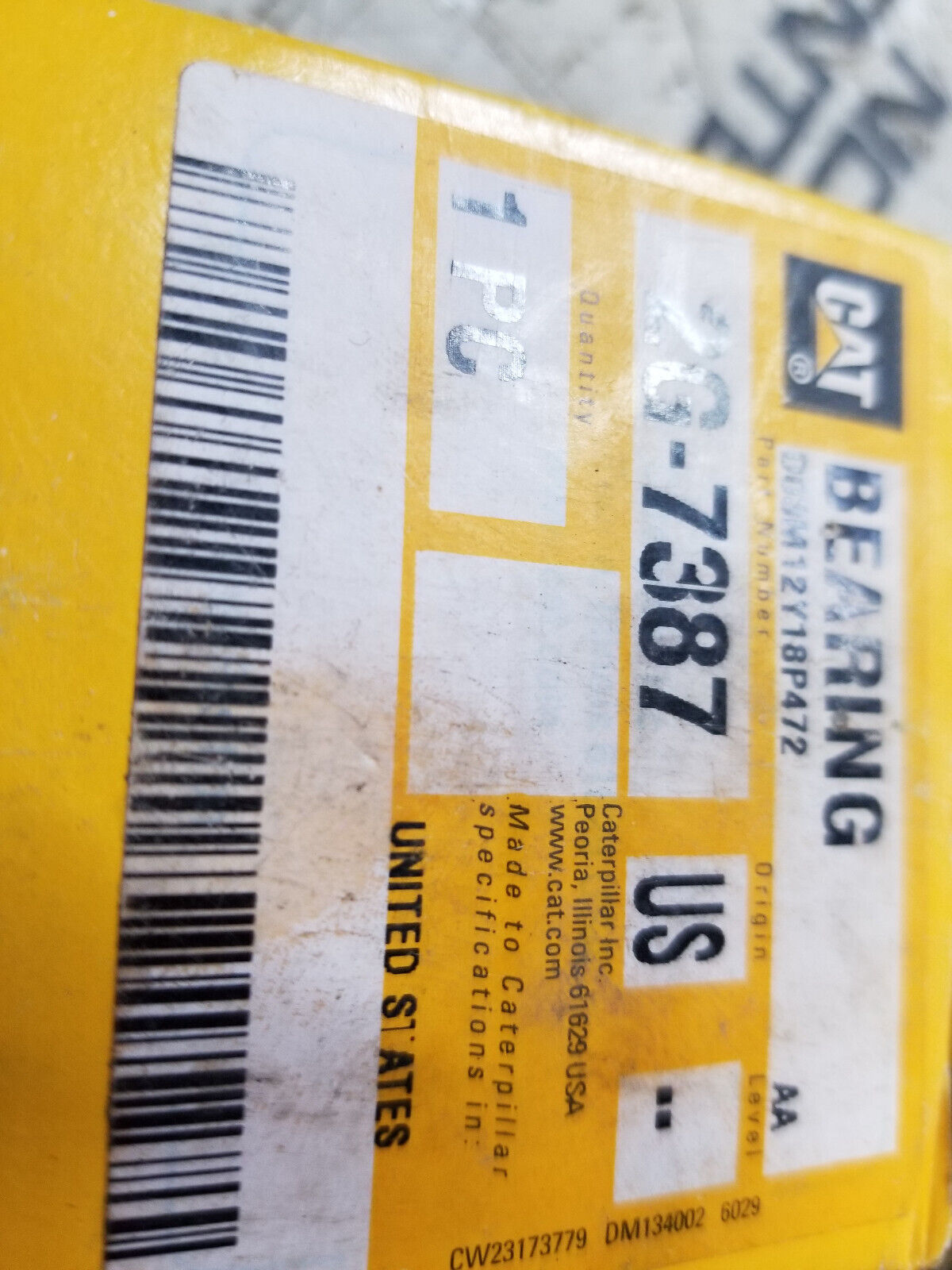 2G-7387 60.439mm Outside Diameter Sleeve Bearing 2G7387