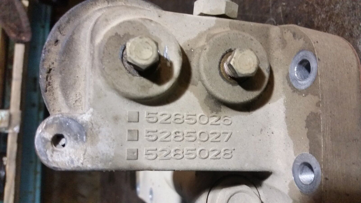 2011 CUMMINS 6.7L 6.7 OIL FILTER HOUSING OIL COOLER ADAPTER 5285028