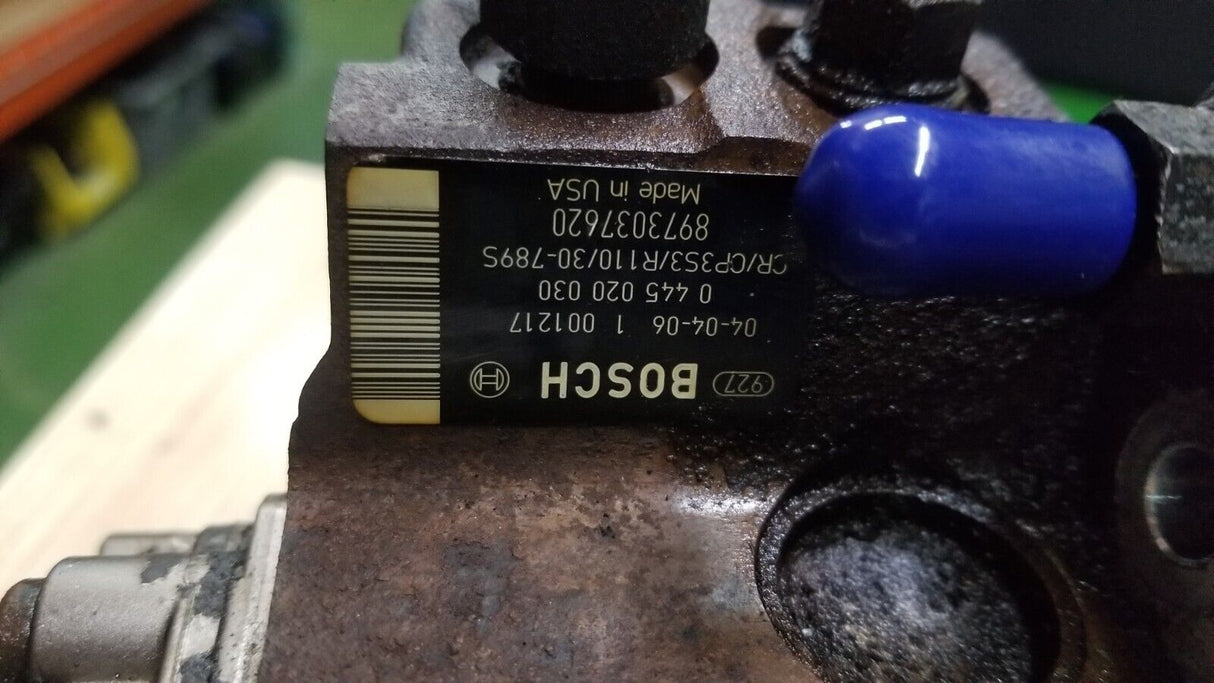 TESTED 0445020030 LLY Bosch CP3 Pump GM Duramax 8973037620