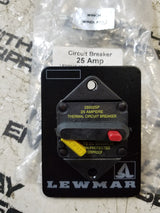 BLUE SEA 285 Series Thermal Circuit Breaker Panel Mount - 25 amp - 285025P