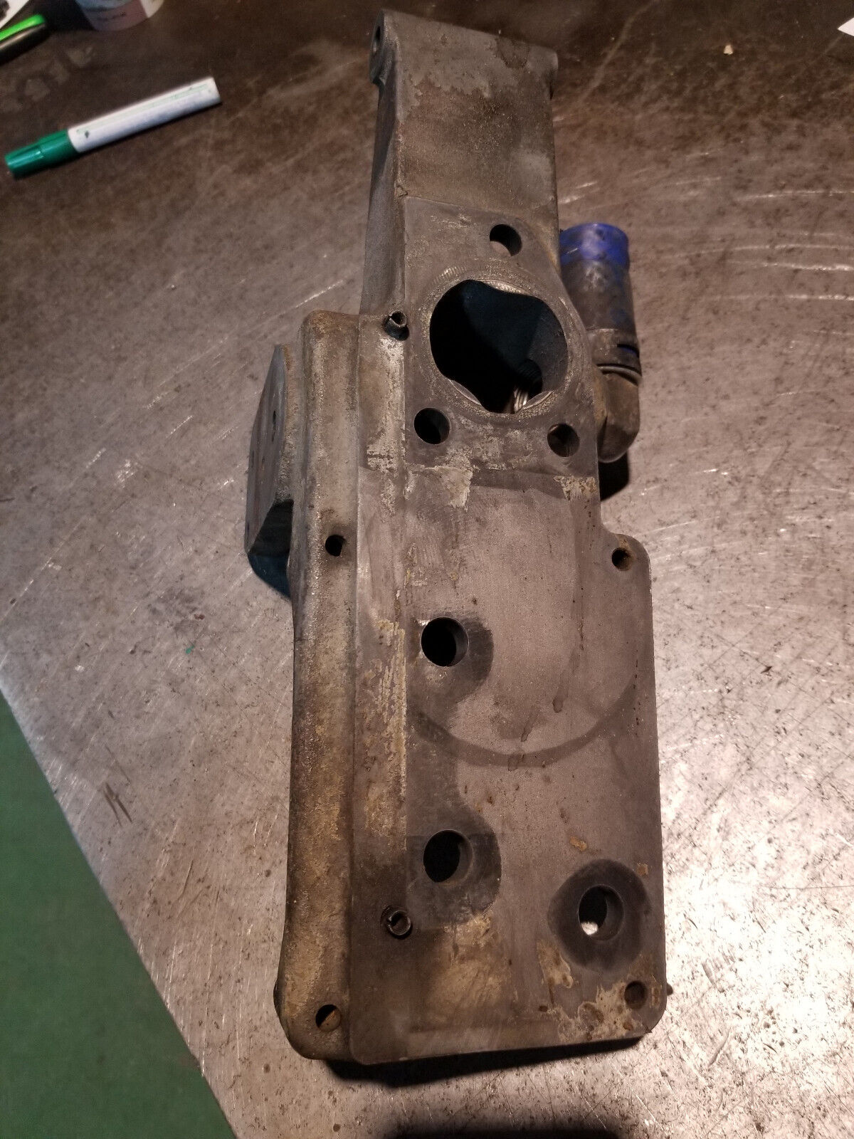 03-07 Dodge Ram Cummins 5.9L Engine 3974354 Ac compressor bracket 3974355