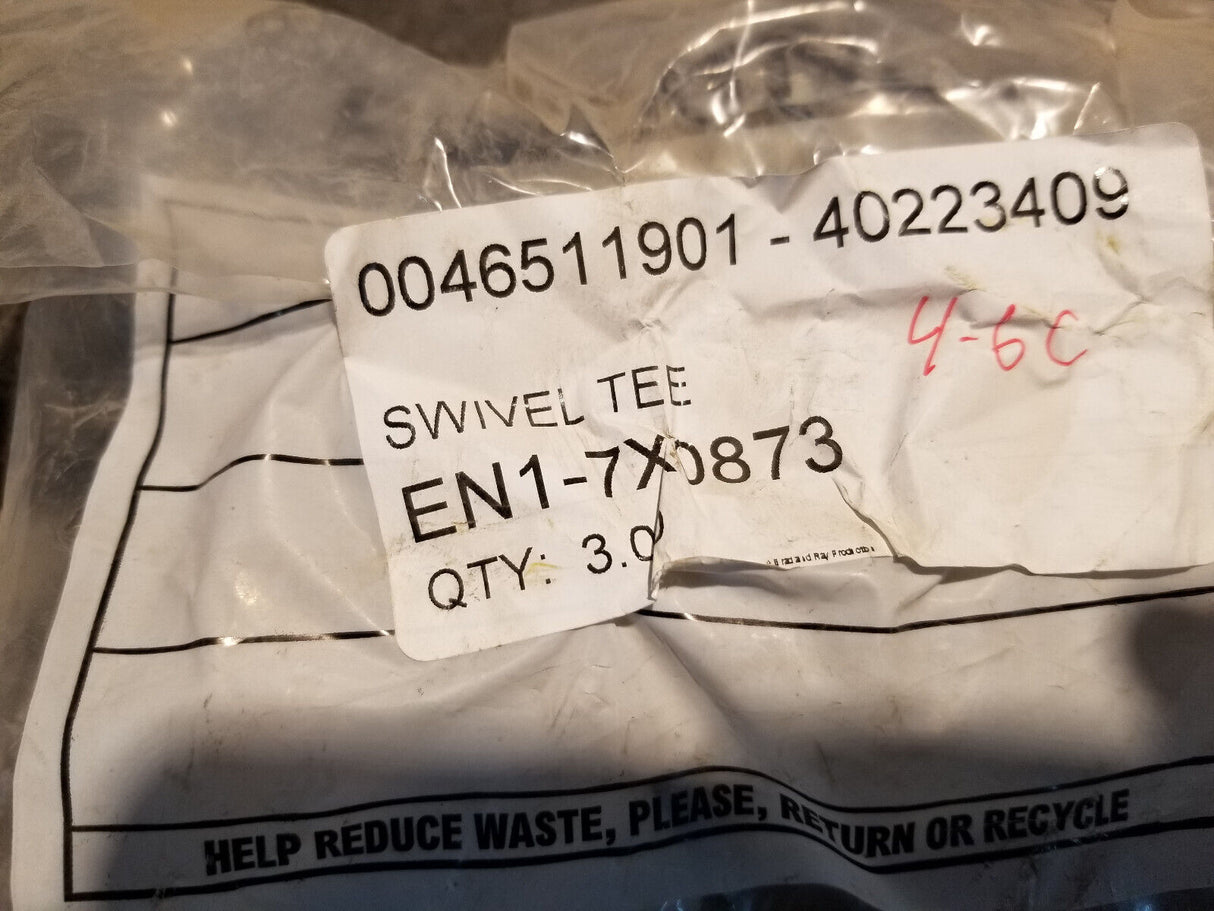 7X-0873 CATERPILLAR 9/16-18 Tee Adapter 7X0873