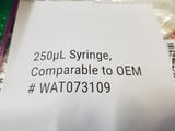 WAT073109 SCIENCIX HPLC Syringe 250 L