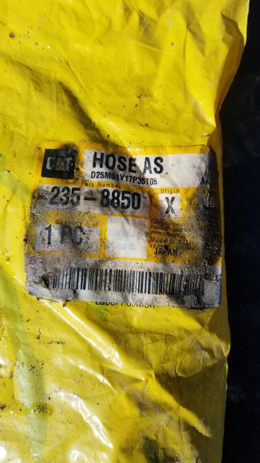 CATERPILLAR 235-8850 2358850 HOSE