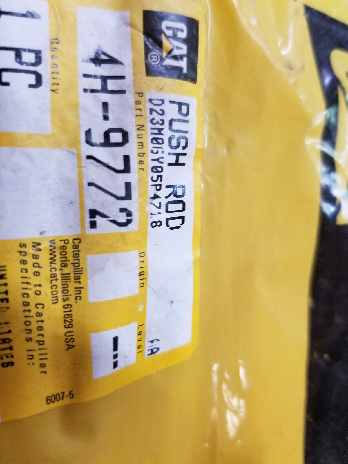 4H-9772 CATERPILLAR 4H9772