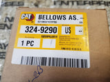 324-9290 CAT 100mm Overall Length Stainless Steel Bellows