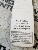 LOT OF 2 PC - Sea Dog 426040-1 Chrome Plate Cable Outlet, 1/4"