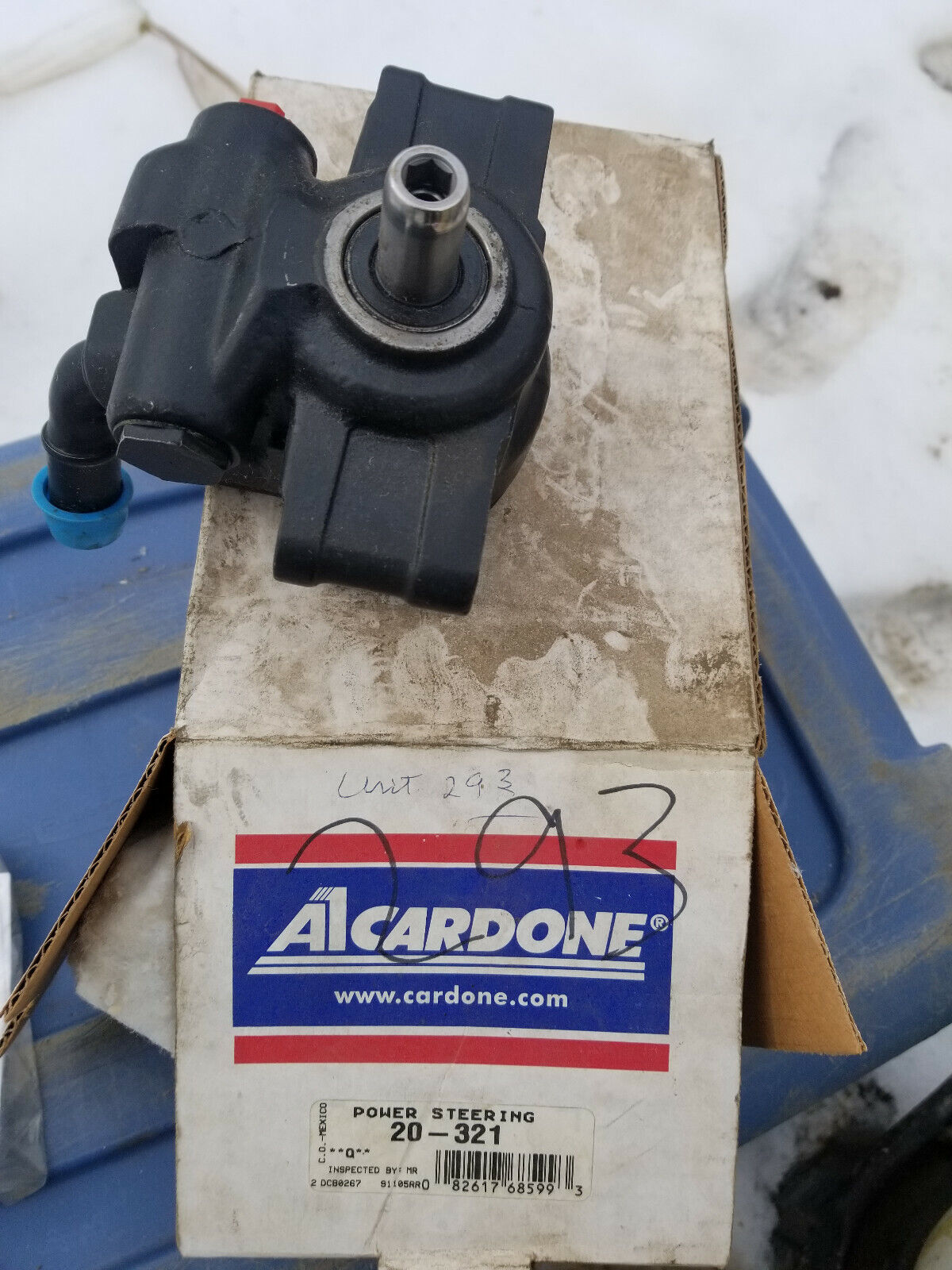 20-321 CARDONE POWER STEERING PUMP