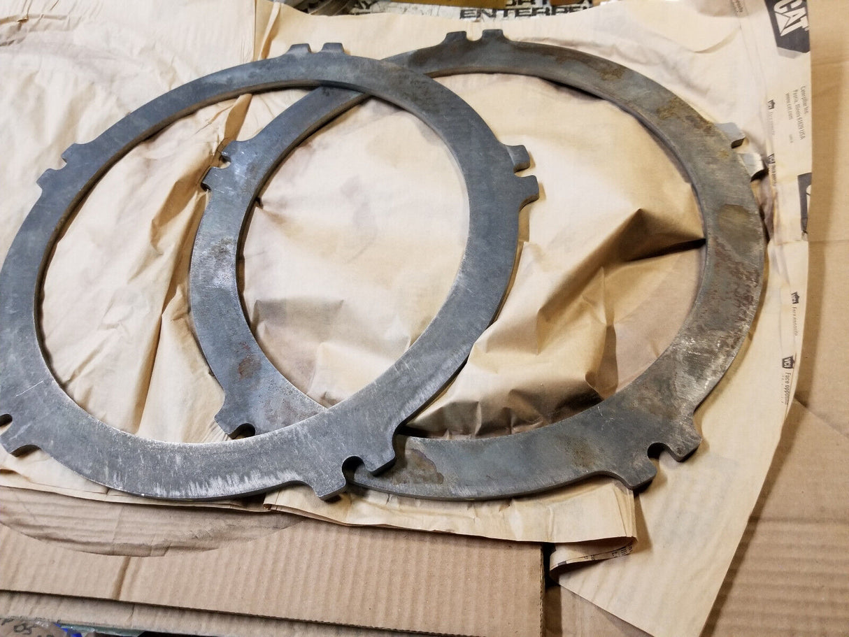 PAIR OF CATERPILLAR 2P-4472 CLUTCH PLATES 2P4472