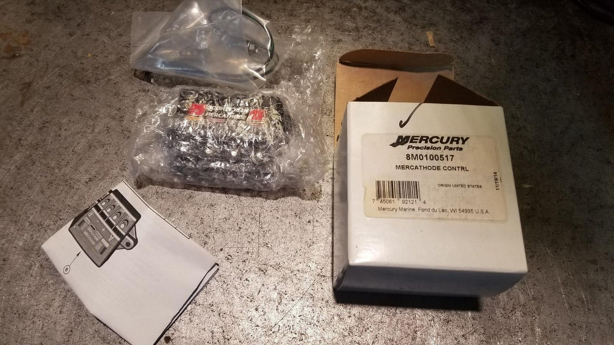 Mercury Mercruiser Quicksilver 8M0100517 Mercathode Contrl