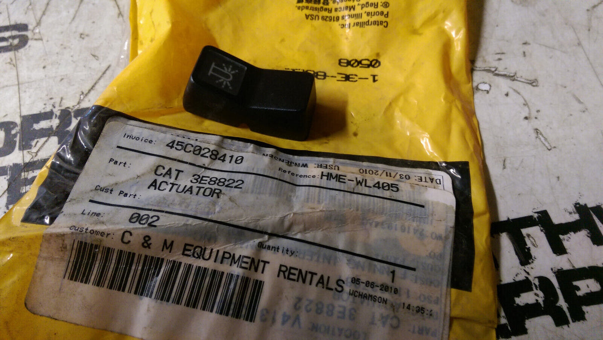 3E8822 Caterpillar Actuator 3E-8822