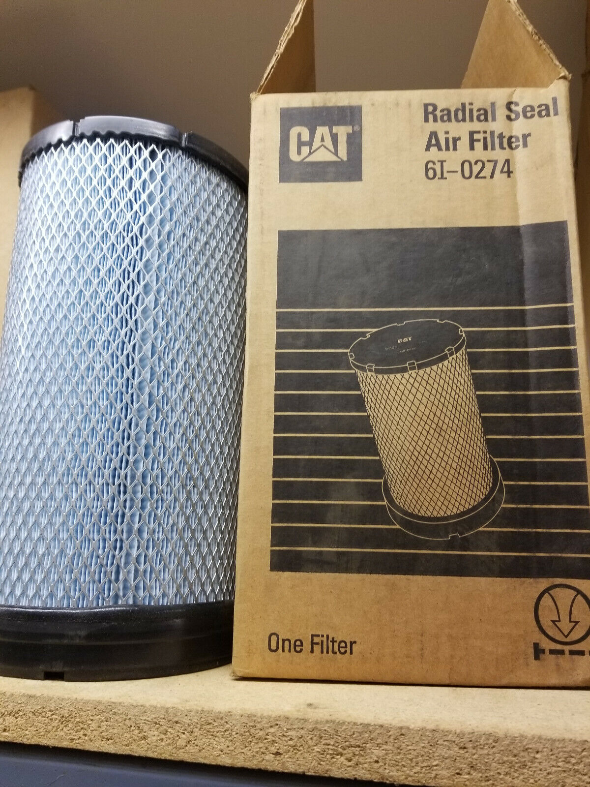 Caterpillar 6I-0274, Secondary Air Filter Assemblys - For Quick & Easy Servicing
