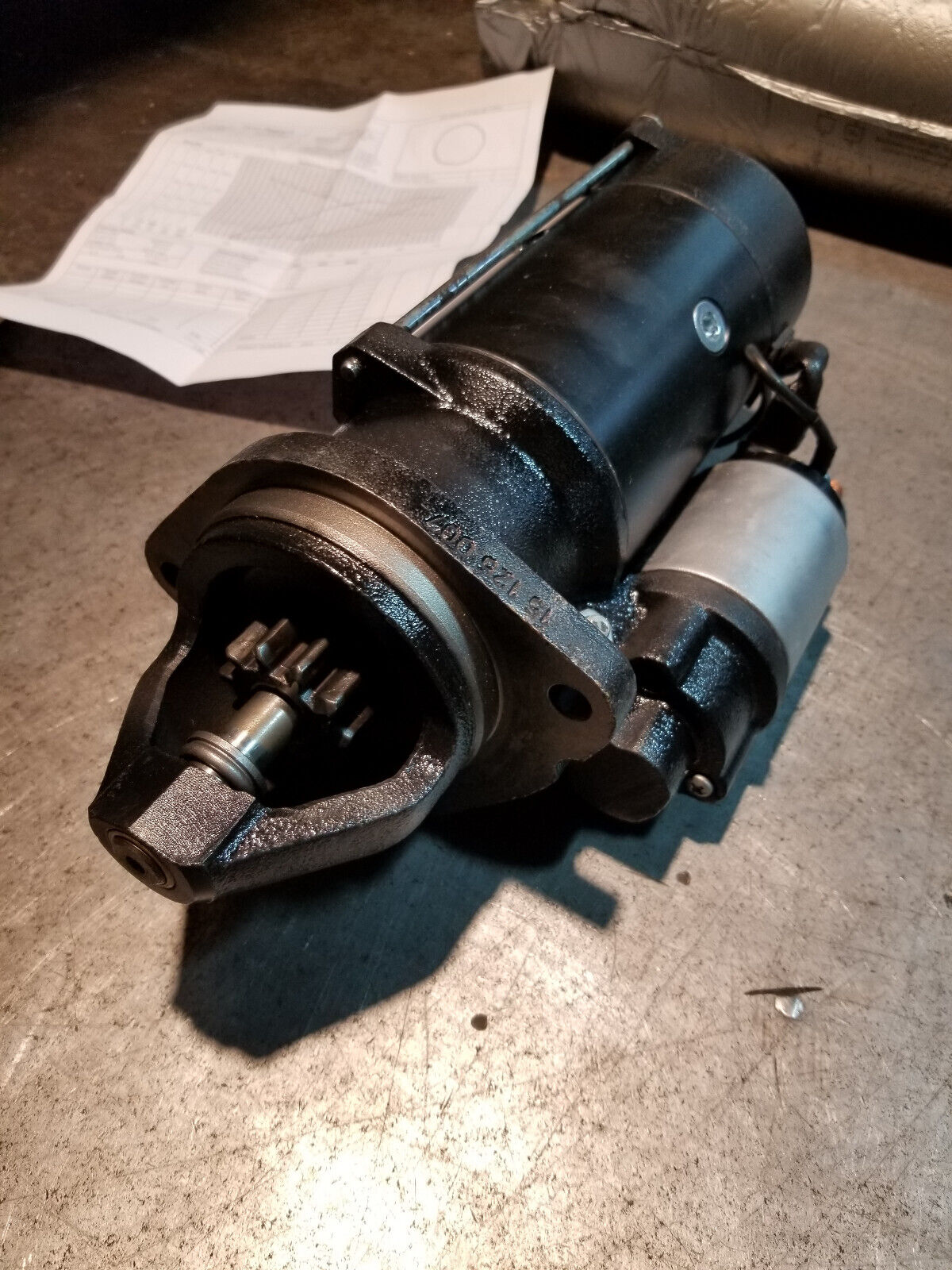 20R-9087 Cat C4.4 Reman 24 Volt Electric Starter Motor 20R-9087