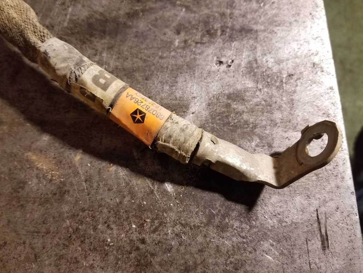 68078726AA 2011 6.7L CUMMINS ENGINE GROUND CABLE  Right Side Battery Negative