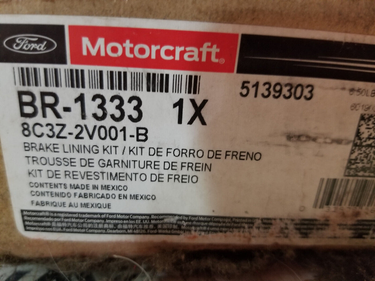 OEM FORD BR-1333 BRAKE PAD KIT 8C3Z-2V001-B