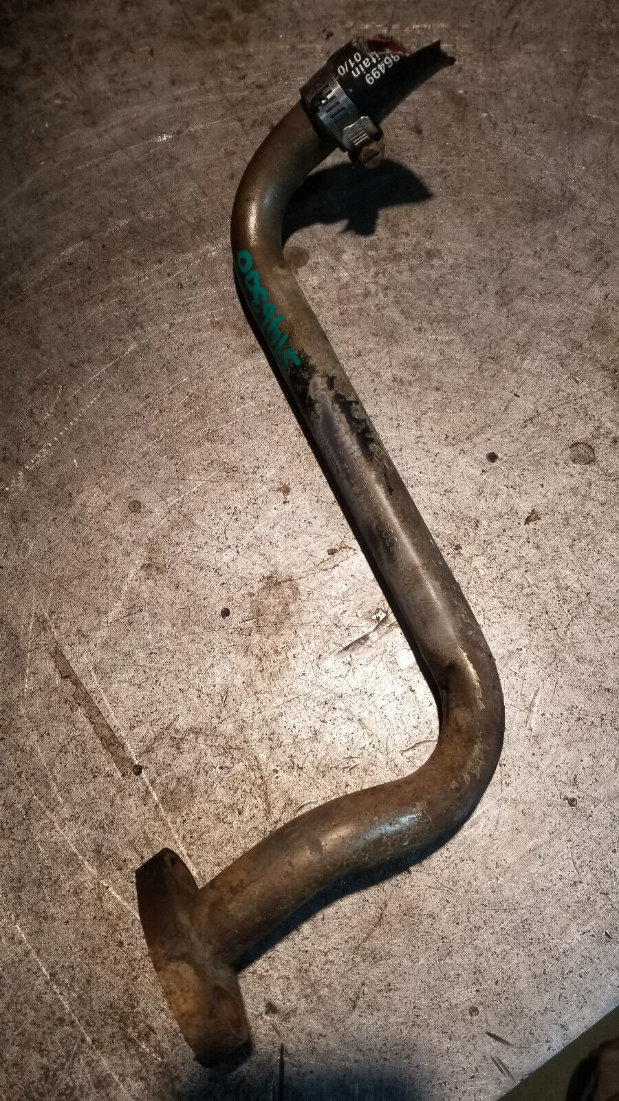 3946300 1998-02 Dodge Ram 24V Cummins diesel HOLSET HX35W OIL DRAIN PIPE