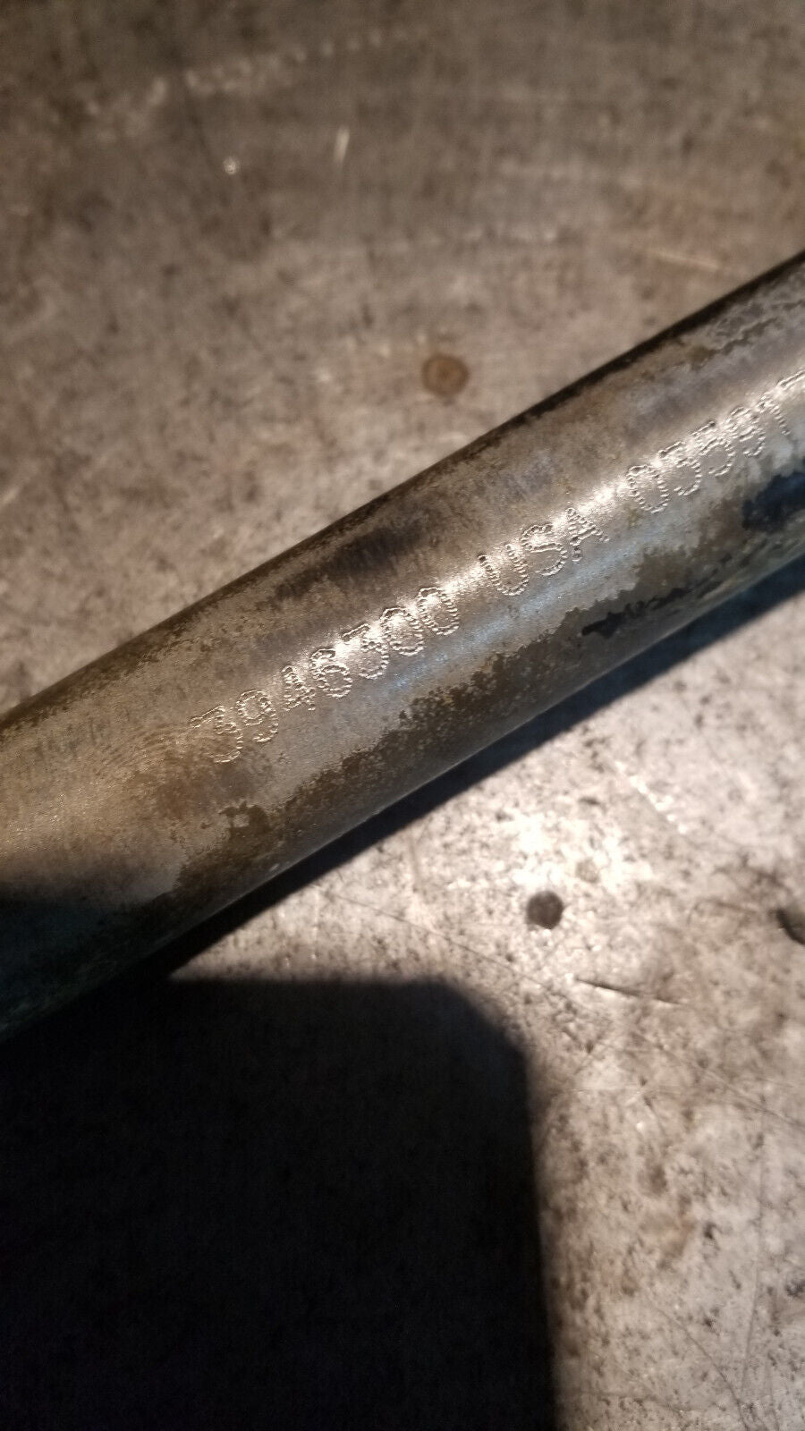 3946300 1998-02 Dodge Ram 24V Cummins diesel HOLSET HX35W OIL DRAIN PIPE